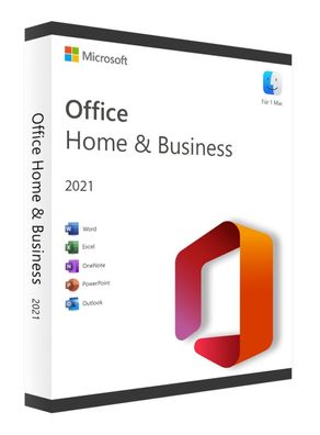 Microsoft Office 2021 Home and Business for Mac (1 Mac) unbegrenzte Laufzeit