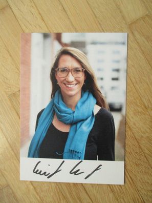 Bundesgeschäftsführerin der Grünen Emily Büning - handsigniertes Autogramm!!!