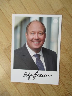 MdB CDU Politiker Prof. Dr. Helge Braun - handsigniertes Autogramm!!!