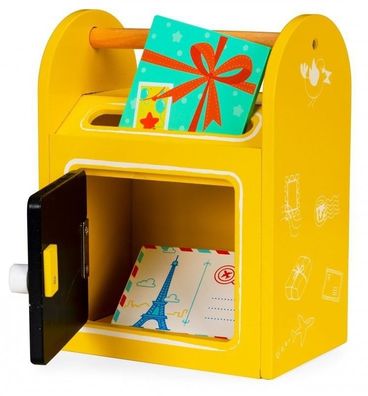 Spielzeug aus Holz Zubehör Letterbox Briefkasten Spielhaus