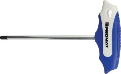 Stiftschlüssel m. Quergr. SW 5mm Klingen-L.100mm S2-Stahl PROMAT