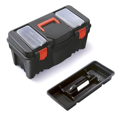 Terra Werkzeugkiste Kunststoff Werkzeugkoffer leer Werkzeugbox