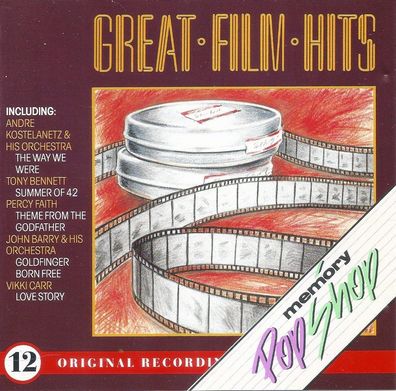CD: Great Film Hits (Memory Pop Shop) 1988 CBS 463219 2