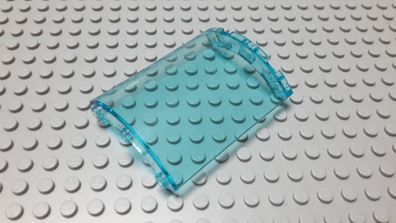 Lego 1 Zylinderhälfte Scheibe gebogen transparent Hellblau 4x4x6 Nummer 30562