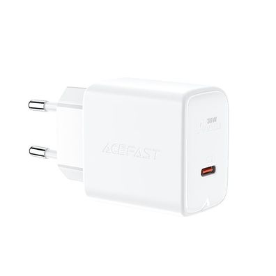 Acefast GaN Schnell-Ladegerät GaN USB Typ C 30W, PD, QC 3.0, AFC, FCP Netzteil ...