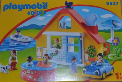 Playmobil, 1-2-3, 9527, Ferienhaus, 28 Teile , 1,5 +