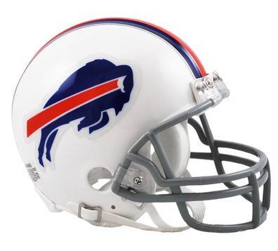 NFL Buffalo Bills 2011-2020 Throwback Mini Helm VSR4 Riddell Footballhelm