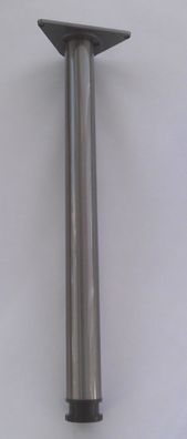 Tischfuß Set Rohr Ø 60mm lackiert L: verstellbar 71-73,5 cm 635.11.473H NEU