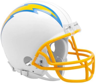 NFL Los Angeles Chargers 2021 Mini Helm VSR4 Riddell Footballhelm