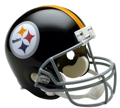 NFL Pittsburgh Steelers Throwback 1963-76 Mini Helm VSR4 Riddell Footballhelm