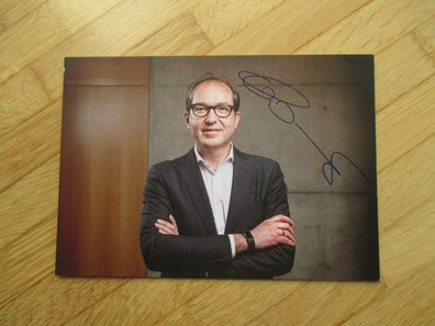 MdB CSU Alexander Dobrindt - Autogramm!!!