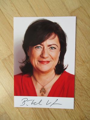MdB SPD Bärbel Kofler - handsigniertes Autogramm!!!