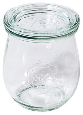 Weck® Tulpenglas, mit Glasdeckel, 6/12 bei 220ml/580 ml wählbar