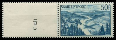 Saarland 1948 Nr 253Ldz postfrisch WAAGR PAAR X478BCA