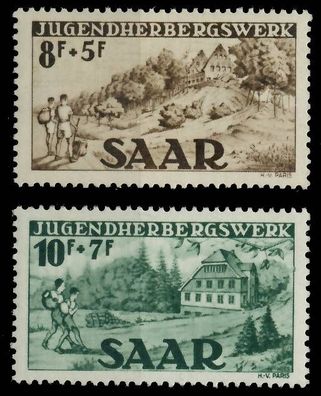 Saarland 1949 Nr 262-263 postfrisch X478C0A