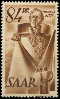 Saarland 1947 Nr 224Z postfrisch S01FA36