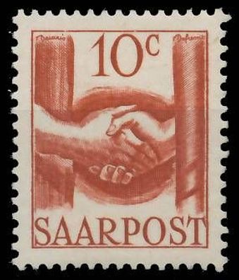 Saarland 1948 Nr 239 postfrisch S01FA4E