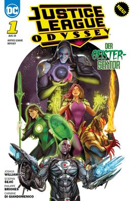 Justice League Odyssey: Bd. 1: Geistersektor, Joshua Williamson, Stjepan Se ...