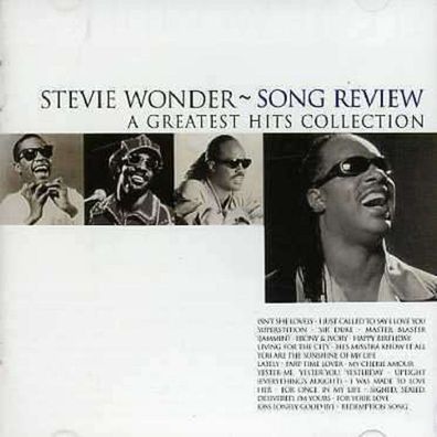 Stevie Wonder: Song Review - A Greatest Hits Collection - Motown 5307572 - (CD / ...