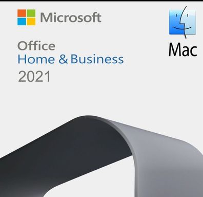 Microsoft Home and Business 2021 MAC-mit MS-KONTO Anbindung-Vollversion-Kein Abo