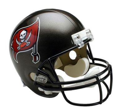 NFL Tampa Bay Buccaneers 1997-2013 Throwback Mini Helm VSR4 Riddell Footballhelm