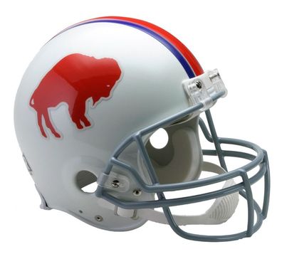 NFL Buffalo Bills 1965-73 Throwback Mini Helm VSR4 Riddell Footballhelm