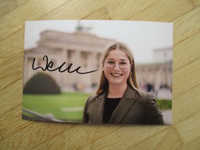 MdB SPD Lena Werner - handsigniertes Autogramm!!!