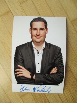 MdB SPD Brian Nickholz - handsigniertes Autogramm!!!