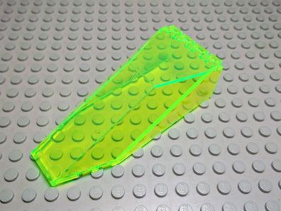 Lego 1 Windschutzscheibe Cockpit 10x4x2 transparent neongrün Nummer 2507
