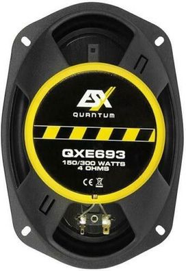 ESX Quantum 3-Wege Triax Auto Lautsprecher Boxen QXE-693 15x23 cm 300 Watt