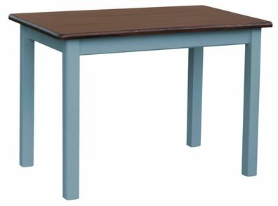 Blau Esstisch Speisetisch Tisch Kiefer Neu Farbe Nuss