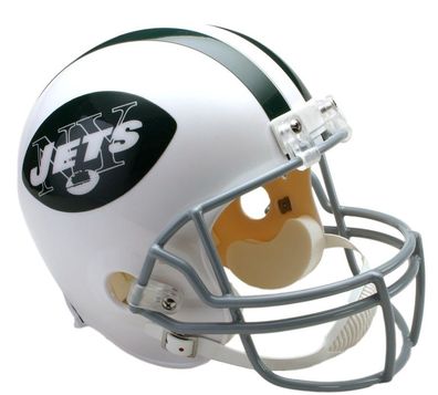 NFL New York Jets Throwback 1965-77 Mini Helm VSR4 Riddell Footballhelm