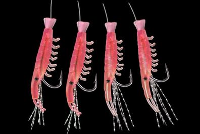 Makrelen-Shrimp Vorfach Pink / 7708204 / auch für Hering