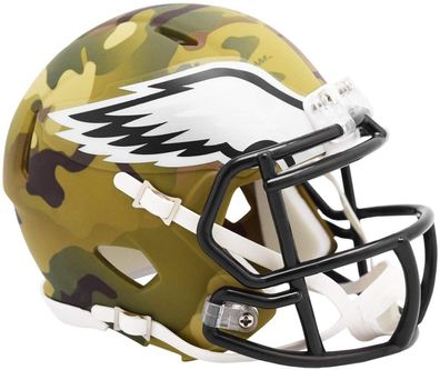 NFL Philadelphia Eagles Camo Mini Helm Speed Riddell Footballhelm Camouflage