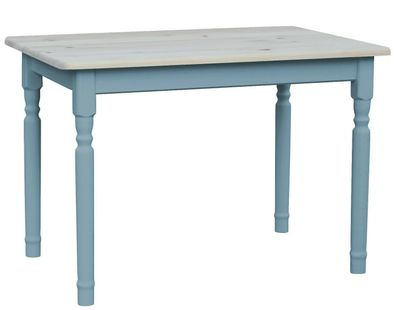Blau Küchentisch Esstisch Speisetisch Tisch Kiefer Neu Farbe Unbehandelt