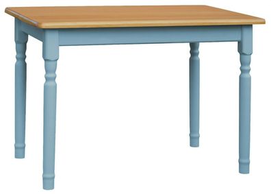 Blau Küchentisch Esstisch Speisetisch Tisch Kiefer Neu Farbe Alder