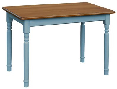 Blau Küchentisch Esstisch Speisetisch Tisch Kiefer Neu Farbe Eiche