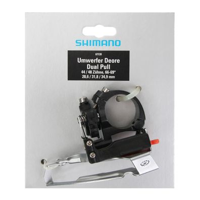 Shimano Deore Umwerfer DualPull 4448 Zähne 6669° 28,6mm / 31,8mm / 34,9mm