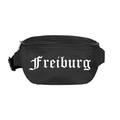 Freiburg Bauchtasche - Altdeutsch bedruckt - Gürteltasche Hipbag - Farbe...