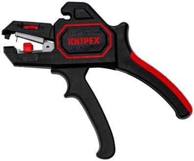 KNIPEX 12 62 180 Automatikabisolierzange Länge 180 mm 0,2 - 6 (AWG 24 - 10) mm²