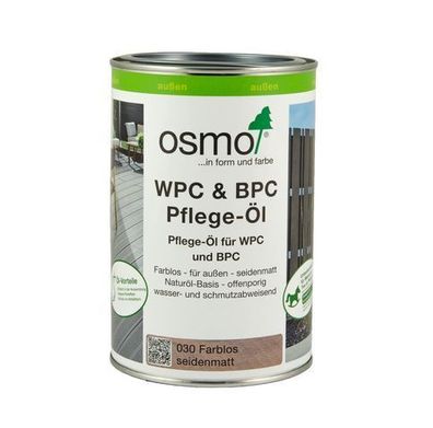 OSMO WPC & BPC Pflege-Öl 5L für Terrassendiele Sichtschutz WPC-BPC-Imprägnierung