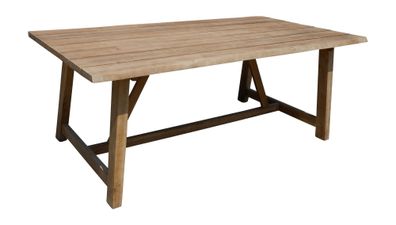 Tisch Oakland Akazie 200x100cm Holz Garten Gartentisch Outdoor Esstisch Möbel