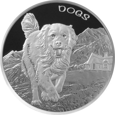 Fiji Fidschi Dogs Hunde 2022 1 oz 999 Silbermünze Prooflike 1 Ausgabe