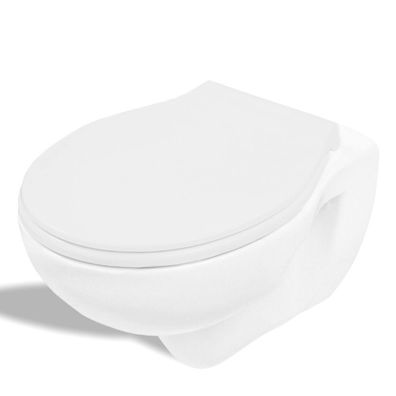 2200 WC-Sitz Toilettensitz WC-Brille WC-Deckel Alpin-Weiß mit Dämpfung