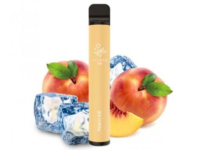 10x Elf Bar 600 - "Peach Ice" (Pfirsich, Eis) E-Shisha - 600 Züge