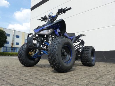 125ccm Quad ATV Kinder Quad Pitbike 4 Takt Motor Quad ATV 8 Zoll RV-Racing Blau