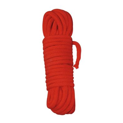 10m Bondageseil Bondage Seil 10 Meter rot Fetisch SM BDSM Baumwolle