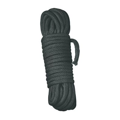 10m Bondageseil Bondage Seil 10 Meter schwarz Fetisch SM BDSM Baumwolle