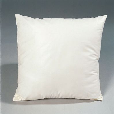 Füllkissen Weiss 45 x 45 cm Universalkissen Füllung KIssenbezug aus Baumwolle