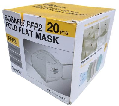 20-100x FFP2 Maske Mundschutz Atemschutzmaske CE 0194 / SS4020 Set NEU!